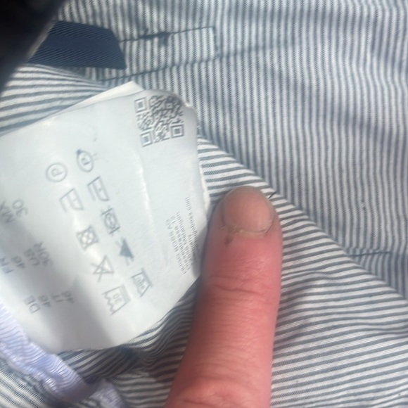 BOSS HUGO BOSS Stretch Slim Fit black trousers US 30R - Picture 3 of 15